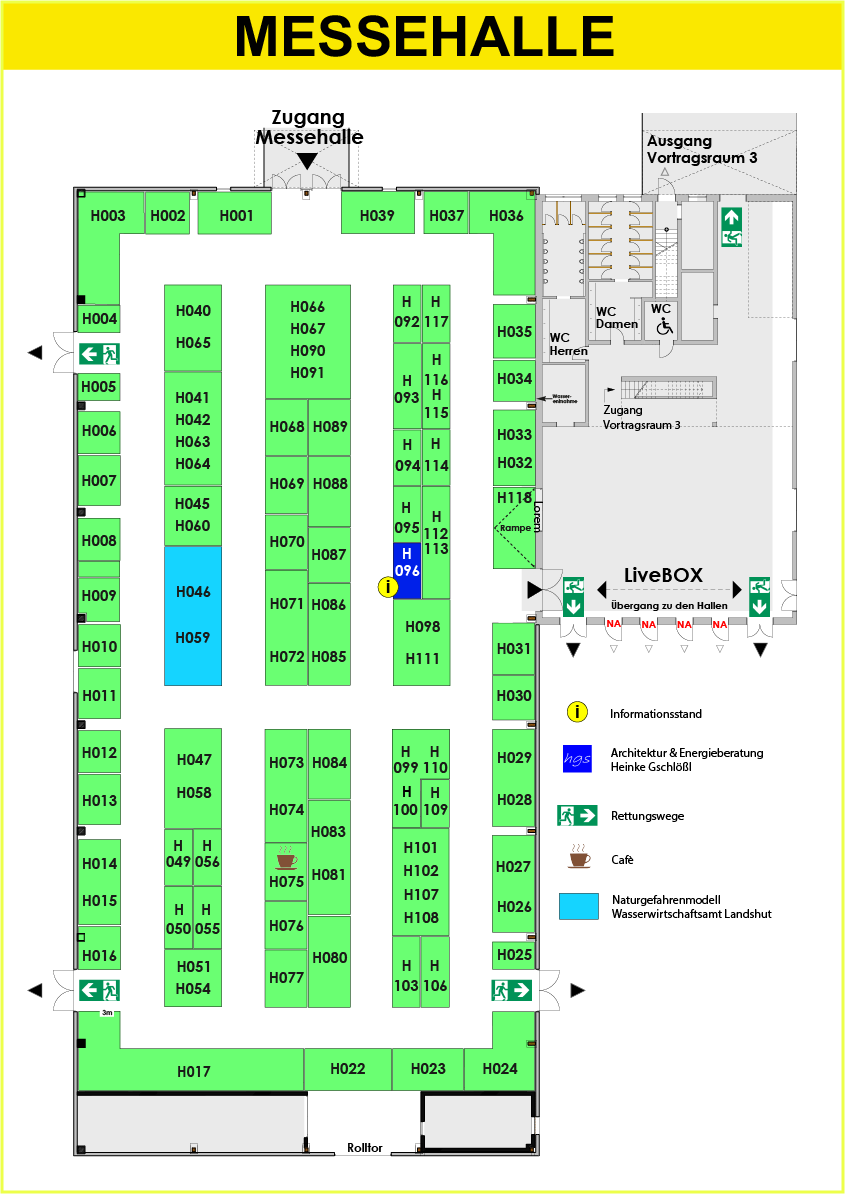 Plan Messehalle 2026 offiziel Stand 20 01 26