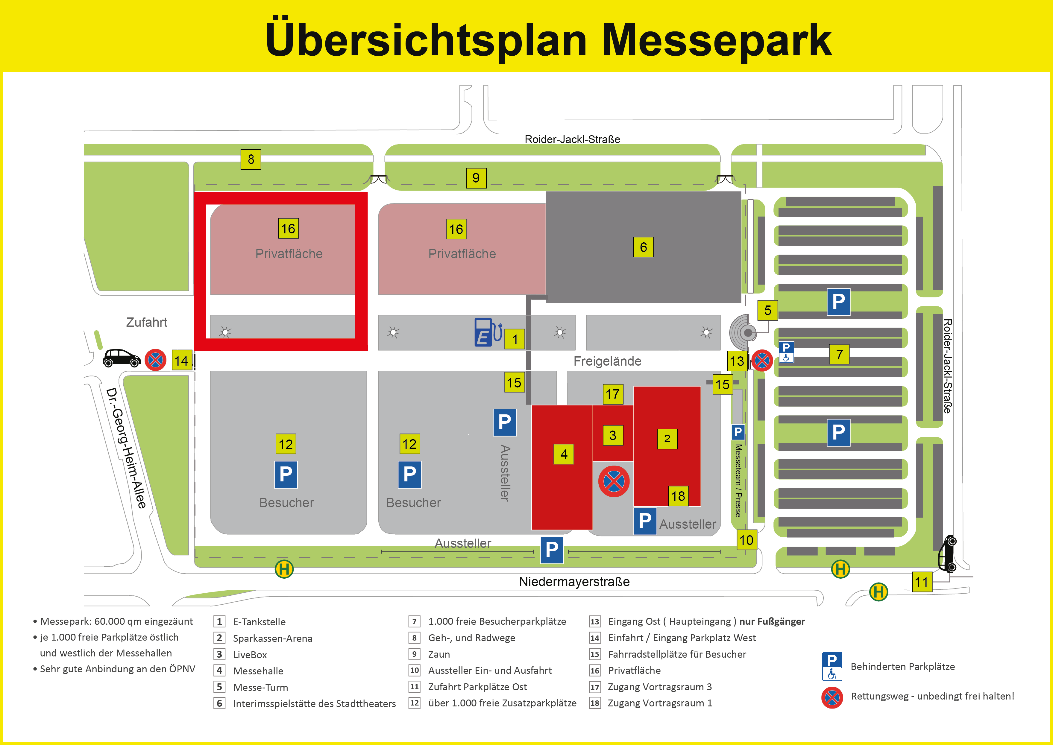 Ubersichtsplan Messepark 2026